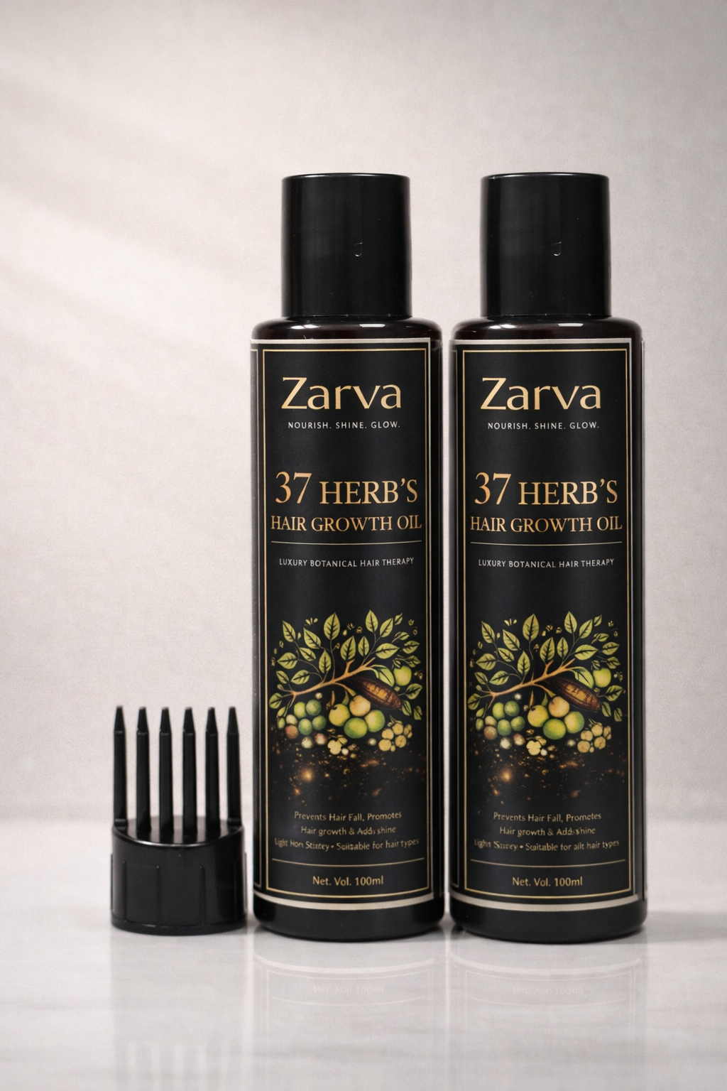Zarva 37 Herbs Hair Growth Oil – Anti Hair Fall Ayurvedic Oil (100 ml) ( Combo )